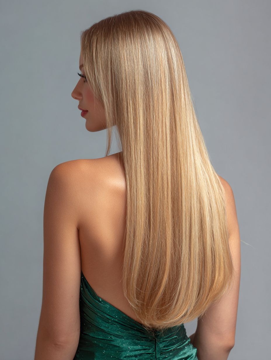 Customized: 22" Nano TIP Blonde #613 Straight 100grs