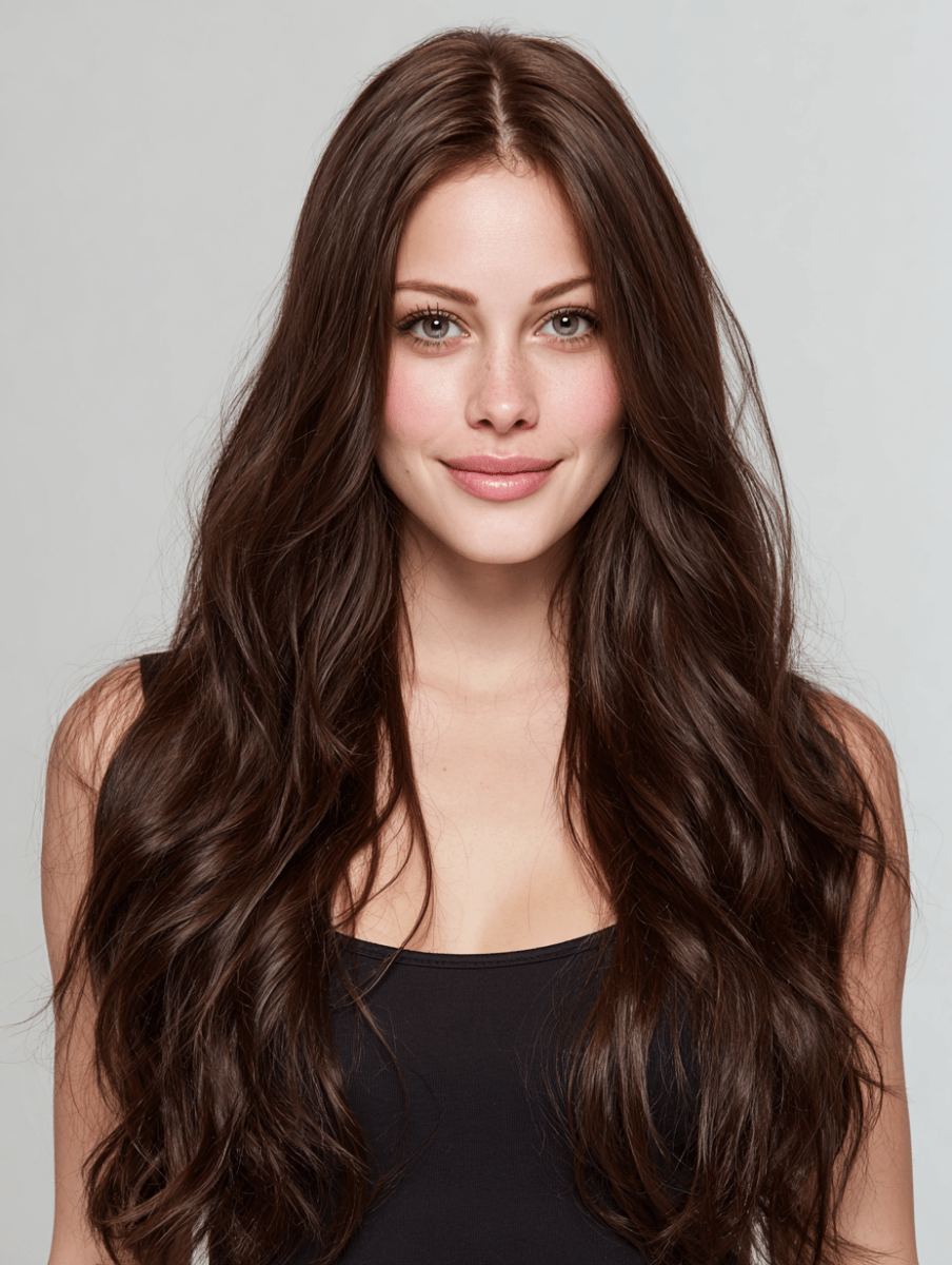 Clip - In, 100 Grs Human Hair (7 pcs set) - Eterna Luxe Hair