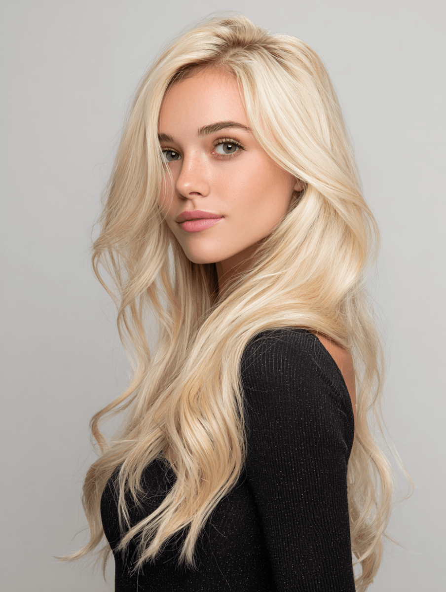 Clip - In, 100 Grs Human Hair (7 pcs set) - Eterna Luxe Hair